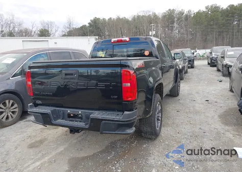 2021 Chevrolet Colorado 2Wd Short Box Z71 from USA, damaged, VIN 1GCGSDEN5M1221100